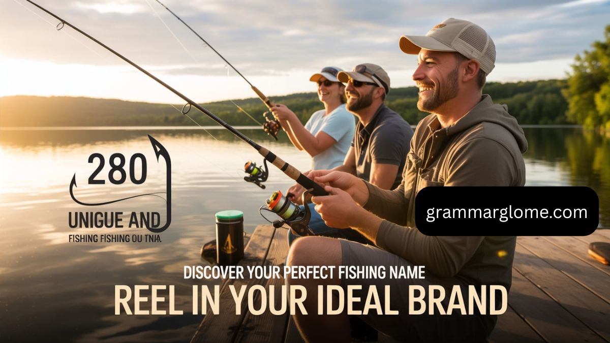 280 Unique Fishing Names That Reel You In
