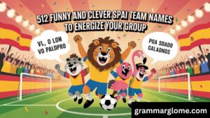 512 Funny And Clever Spanish Team Names To Energize Your Group