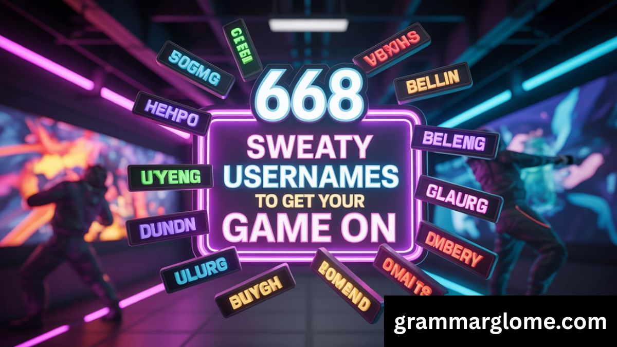 668 Sweaty Usernames To Get Your Game On: Ultimate Collection For Competitive Gamers