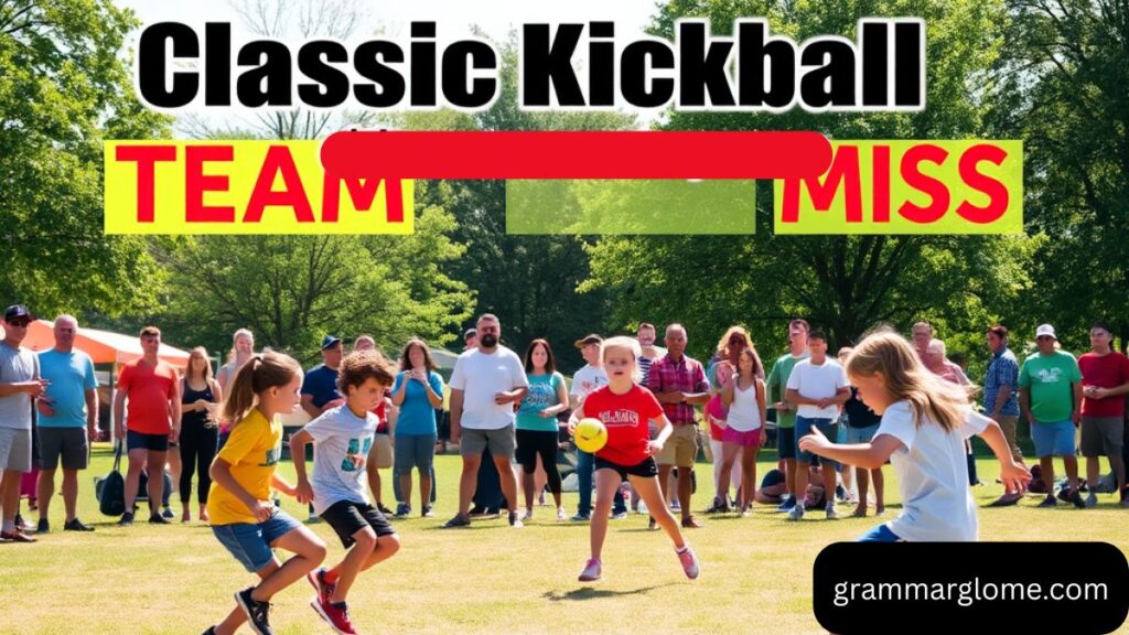 335 Best Kickball Team Names For Kids And Adults