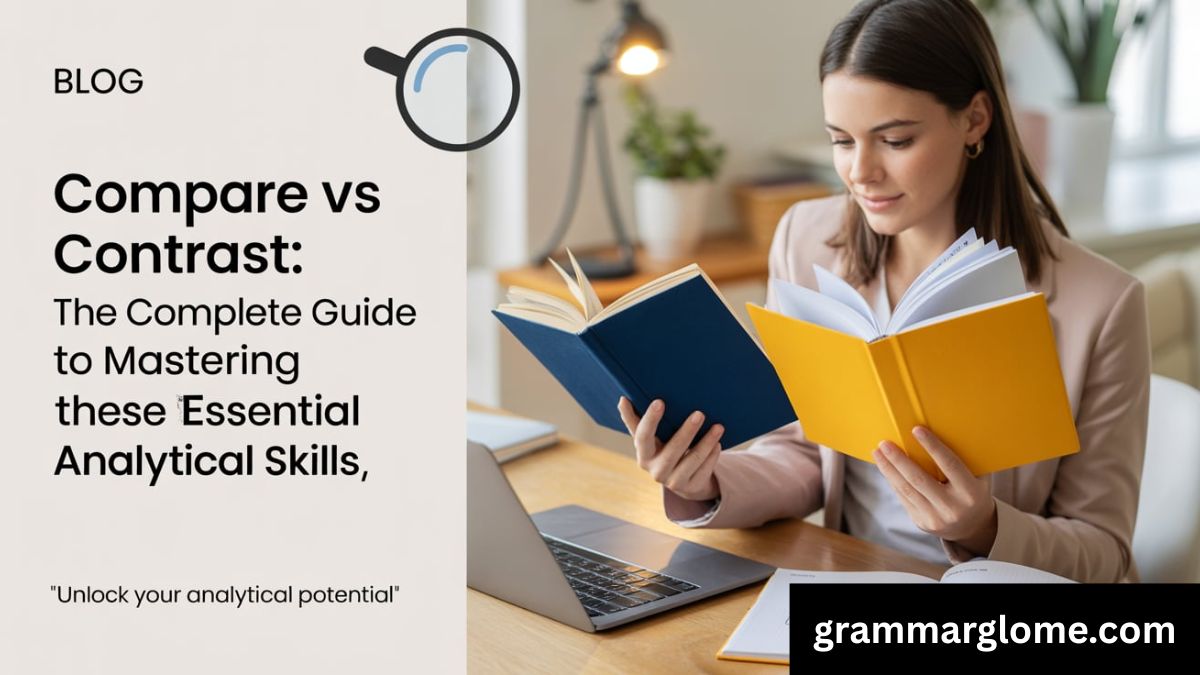 Compare vs Contrast: The Complete Guide to Mastering These Essential Analytical Skills