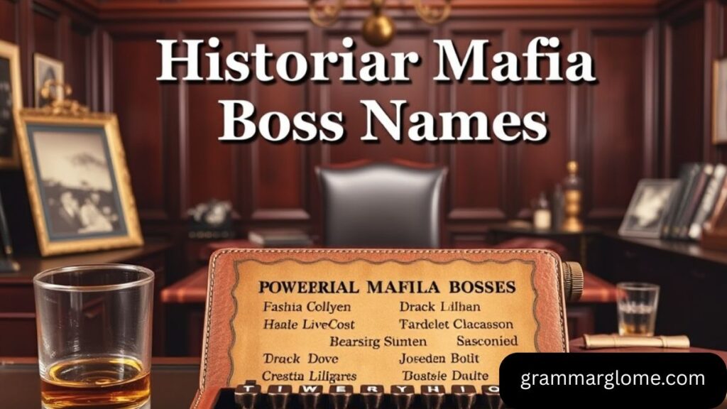 1240+ Best Mafia Names: Ultimate Criminal Underworld Name Generator