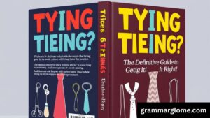 Tying or Tieing? The Definitive Guide to Getting It Right