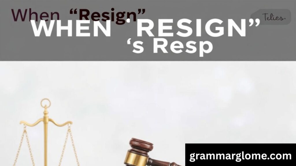 Quit vs Resign: The Ultimate Guide to Using These Terms Correctly