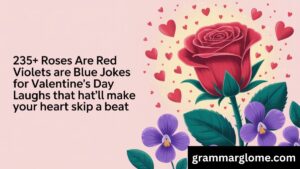 235+ Roses Are Red Violets Are Blue Jokes for Valentine's Day Laughs That'll Make Your Heart Skip a Beat