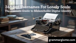 348 Sad Usernames for Lonely Souls: The Ultimate Guide to Melancholic Digital Identity