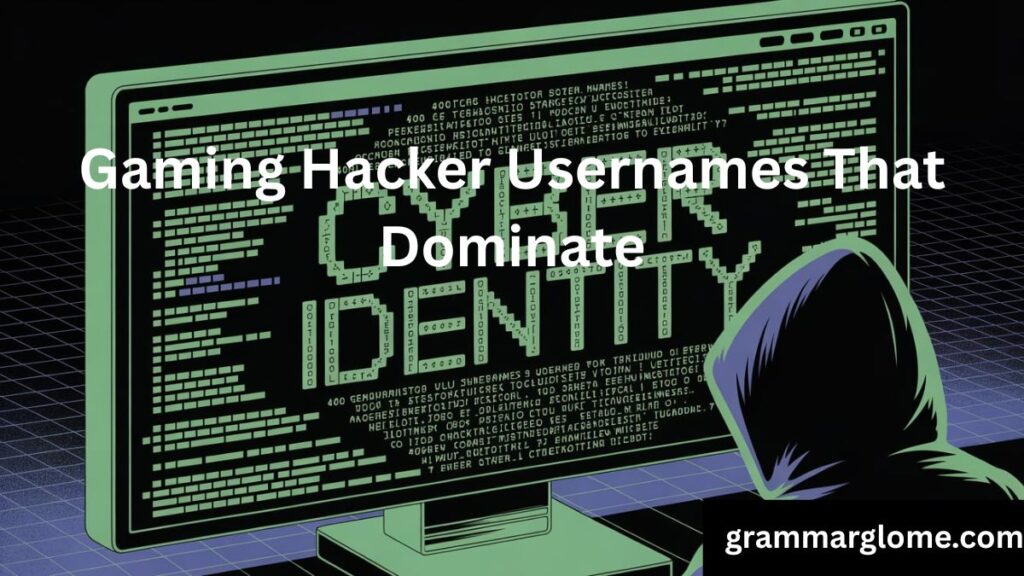 400 Epic Hacker Usernames to Stand Out Online: The Ultimate Guide to Cyber Identity