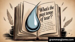 What's the Past Tense of Tear? The Complete Guide to Tore, Teared, and Torn