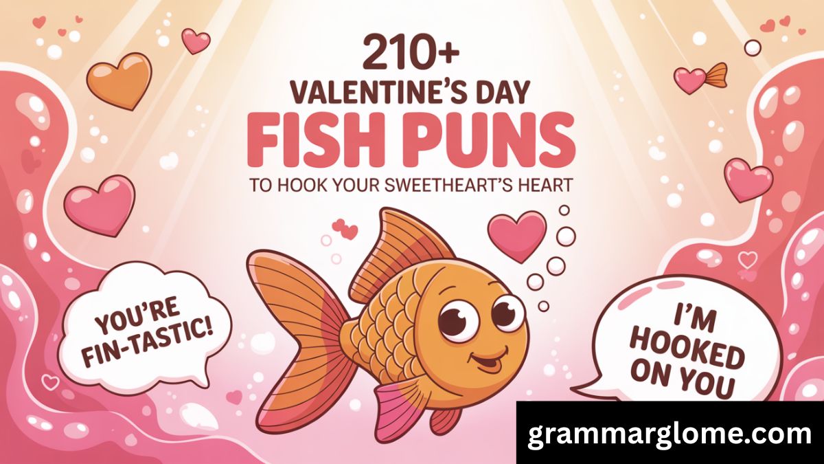 210+ Valentine's Day Fish Puns to Hook Your Sweetheart's Heart