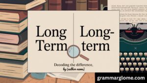 Long Term or Long-Term: Which One’s Correct—and When to Use Each